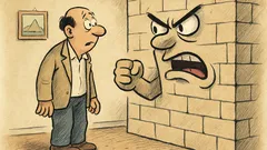 Ανέκδοτο: Μέχρι και οι τοίχοι θυμώνουν πλέον