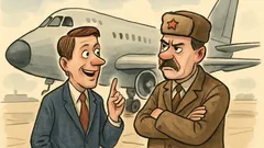 Ανέκδοτο: Σοβιετικός κι Αμερικανός σε αεροπλάνο
