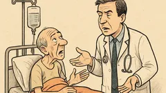 Ανέκδοτο: Γιατρός, η περίθαλψη εδώ δεν είναι ιδανική…