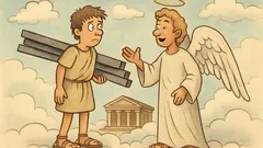 Ανέκδοτο: Πεθαίνει κάποιος και πάει στον παράδεισο…