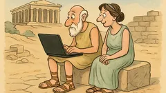 Ανέκδοτο: Ψάξε στο ίντερνετ να δούμε πού θα πάμε