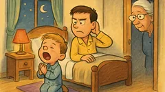 Ανέκδοτο: Ο μικρός φώναζε στην προσευχή