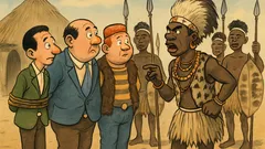 Ανέκδοτο: Ιταλός, Γερμανός, Πόντιος στους Ζουλού