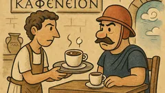 Ανέκδοτο: Ένας τύπος ζητά καφέ με φουσκάλες