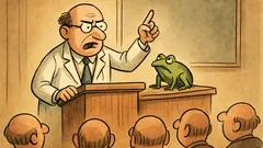 Ανέκδοτο: Μια φορά ένας επιστήμονας με βάτραχο