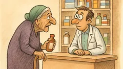 Ανέκδοτο: Πάει μια γιαγιά στο φαρμακείο…