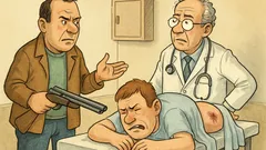 Ανέκδοτο: Ένας 45άρης μπαίνει στο νοσοκομείο…