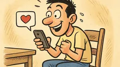 Ανέκδοτο: Πώς αντιδρά άντρας σε like