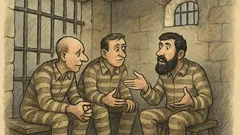 Ανέκδοτο: Τρεις φυλακισμένοι στη Μόσχα συζητούν...