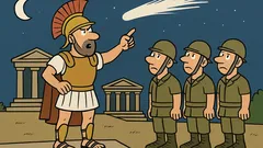 Ανέκδοτο: Ο κομήτης Χάλεϋ περνάει… με διαταγή