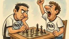 Ανέκδοτο: Δύο ΠΑΟΚτζήδες παίζουν σκάκι