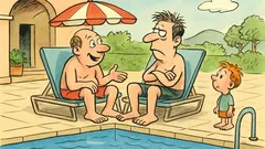 Ανέκδοτο: Ένας τύπος πάει διακοπές μόνος