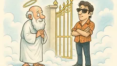Ανέκδοτο: Ένας ιερέας στην πύλη του Παραδείσου