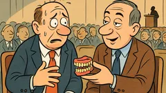 Ανέκδοτο: Τρέχει ο ομιλητής στο συνέδριο χωρίς μασέλα