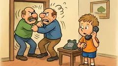 Ανέκδοτο: Ο μικρός τηλεφωνεί στην αστυνομία…