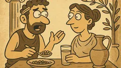 Ανέκδοτο: Γιατί όταν τρώμε φακή, δεν πίνουμε;