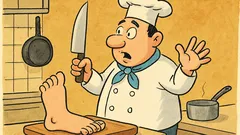 Ανέκδοτο: Πώς λέγεται το αντίθετο του «μαχαίρι»;