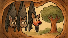 Ανέκδοτο: Τρεις νυχτερίδες σε μια σπηλιά…