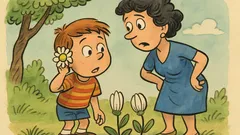 Ανέκδοτο: Ο Μπόμπος βάζει μαργαρίτα στ’ αυτί