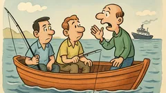 Ανέκδοτο: Δυο φίλοι πάνε για ψάρεμα…