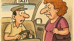 Ανέκδοτο: Στο ταξί μπαίνει μια ασχημούλα πελάτισσα
