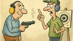 Ανέκδοτο: Στη σκοποβολή μπαίνει ένας Κρητικός