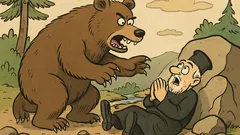Ανέκδοτο: Ένας παπάς πάει για αρκούδα…
