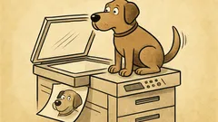 Ανέκδοτο: Σκύλος και φωτοτυπικό, τι βγαίνει;