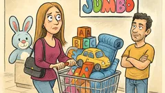 Ανέκδοτο: Λογαριασμό 2.000€ έκανε η Γερμανού στα Jumbo