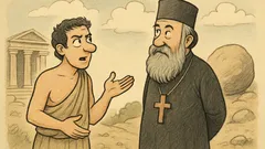 Ανέκδοτο: Ένας άπιστος πάει στον παπά…