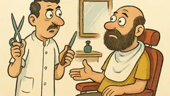 Ανέκδοτο: Μπαίνει ένας τύπος στο κουρείο και