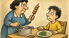 Ανέκδοτο: Ένα παιδικό μου παράπονο είναι πως