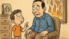 Ανέκδοτο: – Μπαμπά, εγώ από πού ήρθα;