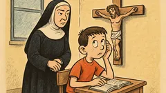 Ανέκδοτο: Ο πιτσιρικάς πάει σε σχολείο καλόγριων