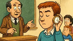 Ανέκδοτο: Κάποτε ρώτησαν έναν καθηγητή για το ρολόι