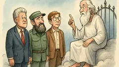 Ανέκδοτο: Κλίντον, Κάστρο και Γκέιτς στον Θεό