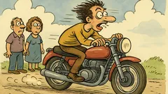 Ανέκδοτο: Ένας τύπος καβαλάει μηχανή 1000cc