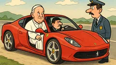 Ανέκδοτο: Η Φεράρι δώρο στον Πάπα