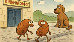 Ανέκδοτο: Βγαίνουν δύο τσιμπούρια από σινεμά