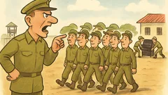 Ανέκδοτο: Σε ένα στρατόπεδο, λοχαγός ζητά μουσικούς