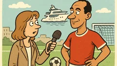 Ανέκδοτο: Μια δημοσιογράφος ρωτά τον Ριβάλντο…