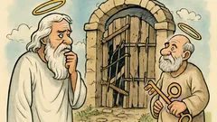 Ανέκδοτο: Ο Θεός ψάχνει τεχνίτη για την πύλη