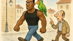 Ανέκδοτο: Προχωρούσε ένας τύπος με παπαγάλο