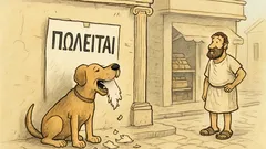 Ανέκδοτο: Πωλείται σκύλος, τρώει τα πάντα...