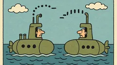 Ανέκδοτο: Συναντιούνται δύο υποβρύχια...