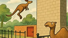 Ανέκδοτο: Ένα καγκουρό το σκάει από ζωολογικό κήπο