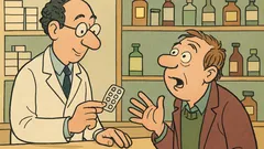 Ανέκδοτο: Μου δίνετε ένα δισκίο ακετυλοσαλικυλικού;