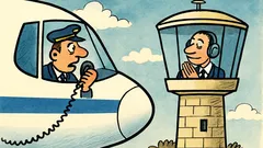 Ανέκδοτο: Πιλότος ζητά οδηγίες, τελειώνουν τα καύσιμα