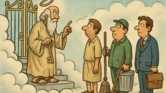 Ανέκδοτο: Πεθαίνουν δάσκαλος, σκουπιδιάρης κι δικηγόρος…