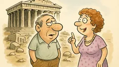 Ανέκδοτο: «Αγάπη μου, πού θα με πας;»